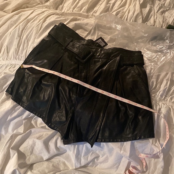 NWT MARISSA WEBB LEVI BELTED LEATHER SHORTS SIZE 10 *I SHIP SAME DAY!* - Picture 11 of 13